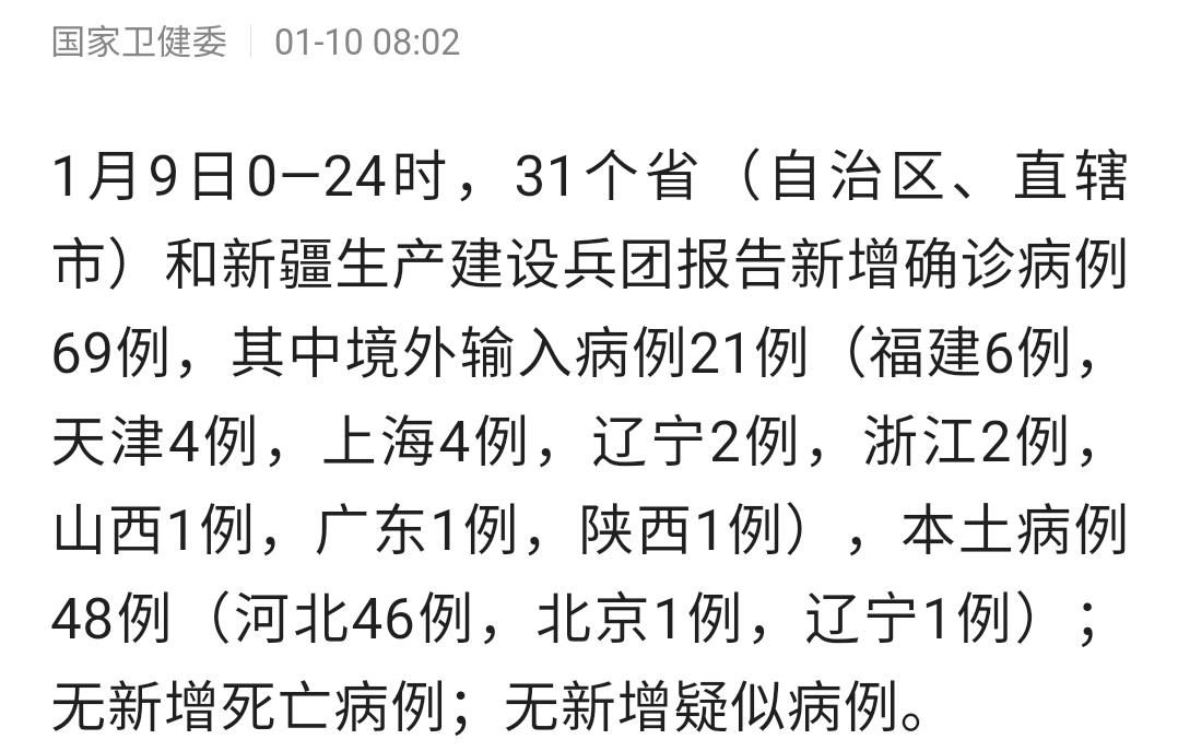 31省新增10例本土确诊涉28省(31省区市新增确诊25例 本土0)