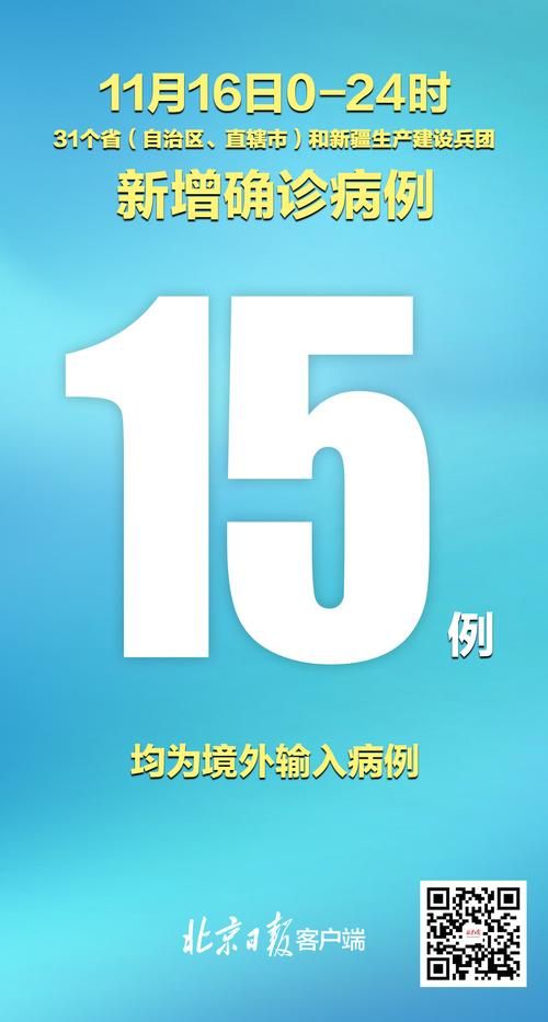 多地新增16例境外输入涉12省/31省区市新增16例确诊均为境外输入
