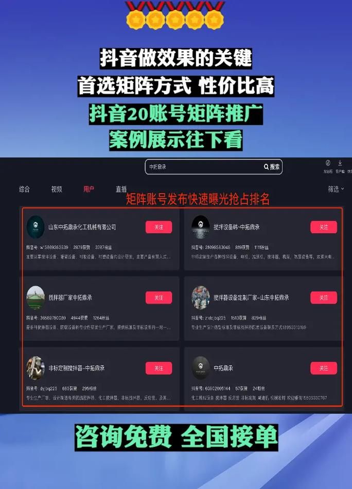 科技消息“抖音粉丝”工具神器{运营自助}全揭秘