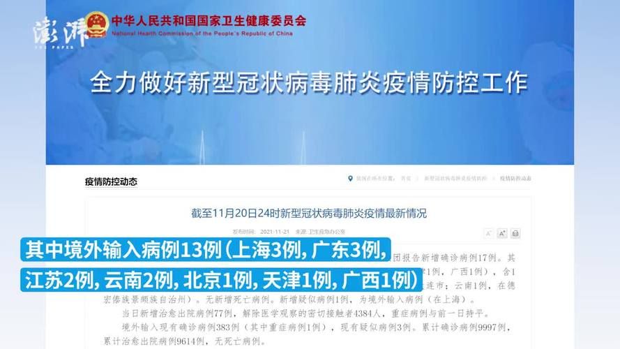 【31省市新增2例本土确诊涉9省市,31省新增确诊11例 其中本土2例】