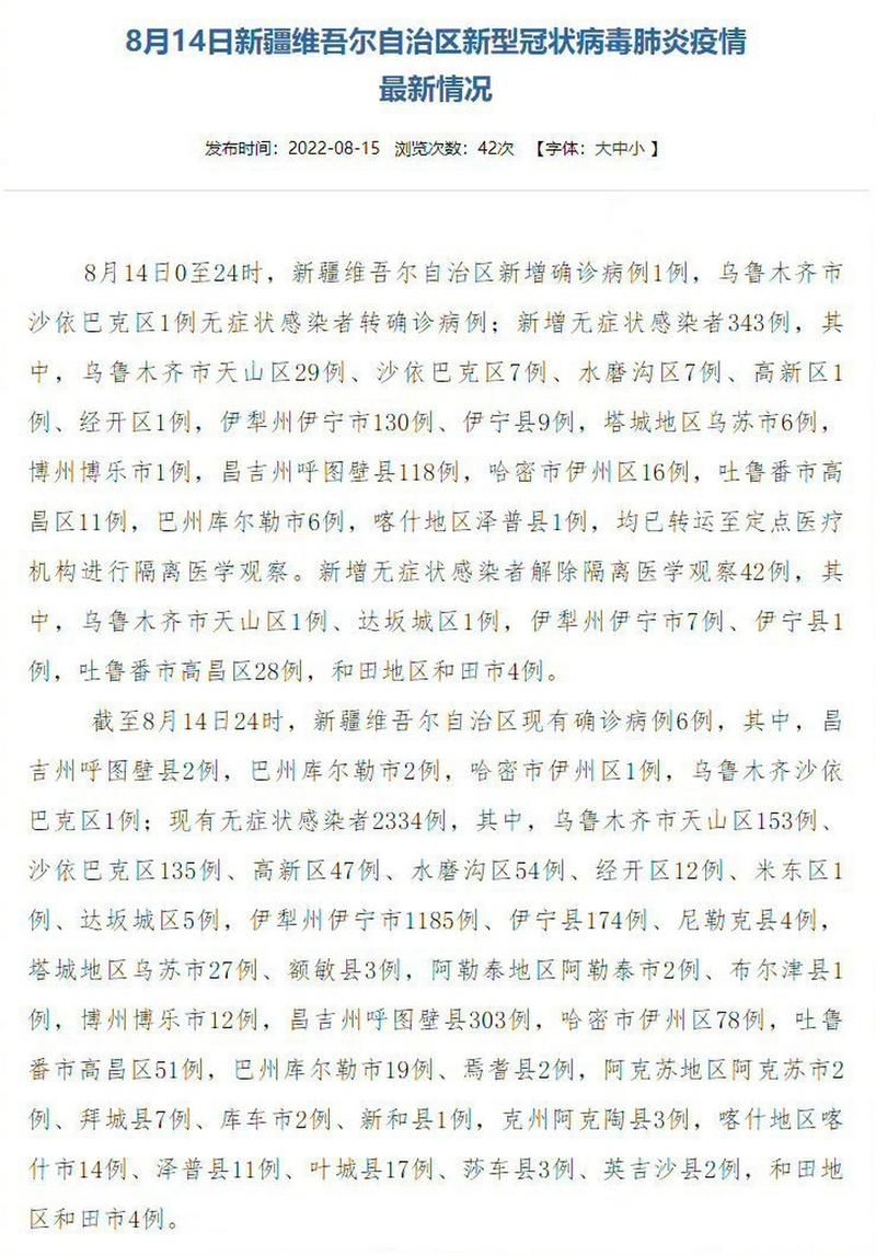 警方通报沙依巴克区疫情最新情况/沙依巴克区属于哪个市