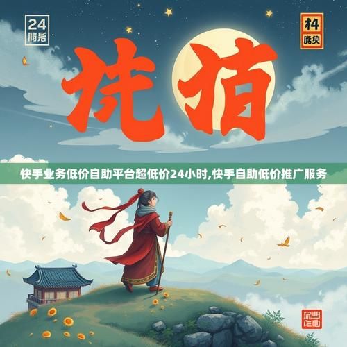 快手低价秒刷业务网站 - 购买24自助介绍玩家必看教程