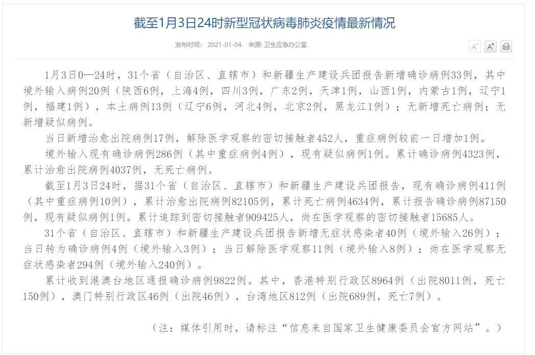  31省新增17例死亡病例涉21省:国内新增死亡病例