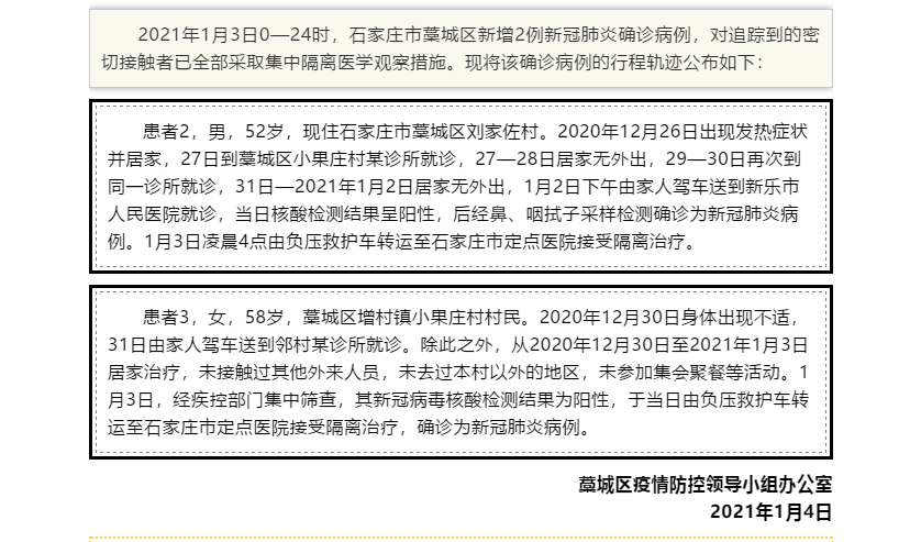 【河北省石家庄市新华区阳性感染者已反弹23地_石家庄新华区确诊病例行程轨迹】