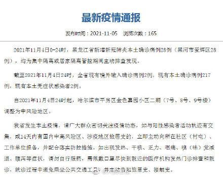 黑龙江黑河爱辉区首例本土确诊来源公布(黑龙江黑河新增4例本土确诊行动轨迹)