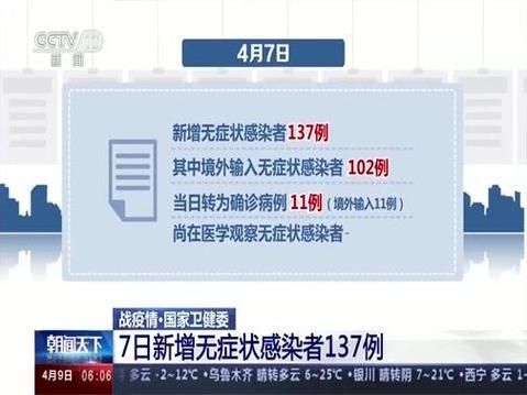  全国增7例无症状感染者:数据  全国新增无症状感染者突破100例