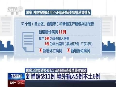 全国新增确诊25例均为境外输入_全国新增境外输入98例