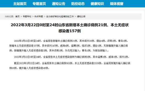 【山东省烟台市烟台高新技术产业开发区今冬新增4例境外输入病例,烟台开发区新冠病毒最新消息】