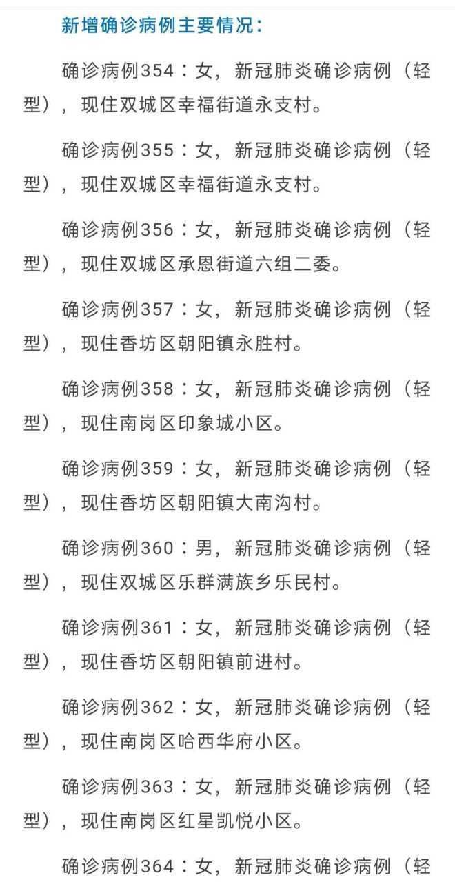 香坊区近期新增破11/香坊区最新疫情啥样