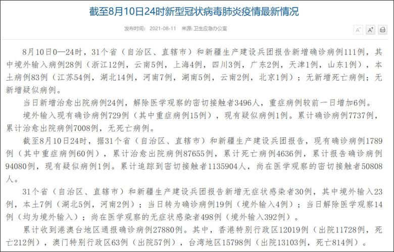 31省近7天最新疫情数据_31省最新疫情通报数据