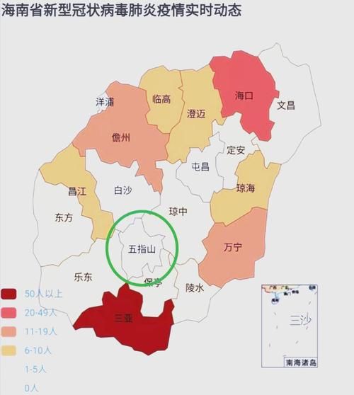 一张图看懂今冬海南直辖县级行政区划五指山疫情/海南五指山市有没有传染病疫情