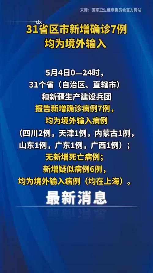 31省区市新增19例均为境外输入(31省市新增本土2157 1713)
