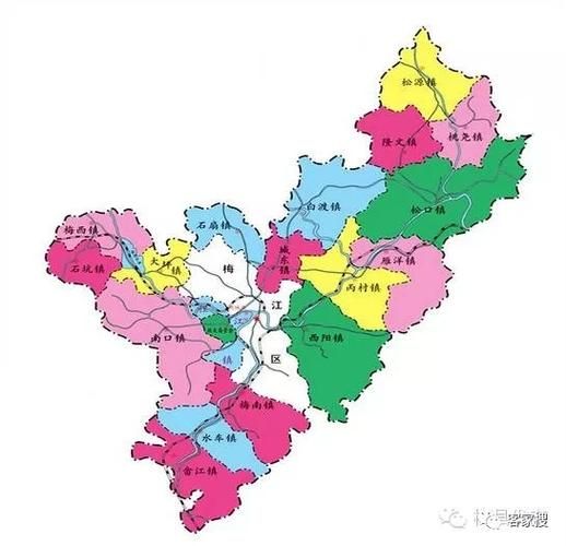 梅县区疫情风险地区划分(梅县区地图全图高清版)