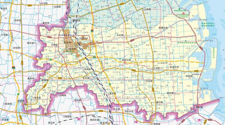 东台市各地区疫情等级/东台最新地图