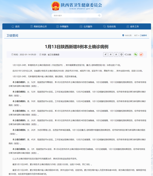 一张图看懂近期陕西疫情(陕西疫情开始时间是哪年几月几日)