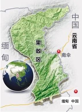 云南临沧镇康县地区有没有发现疫情:云南临沧镇康县地图