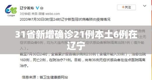 31省近2天新增21例核酸阳性(31省新确诊21例)