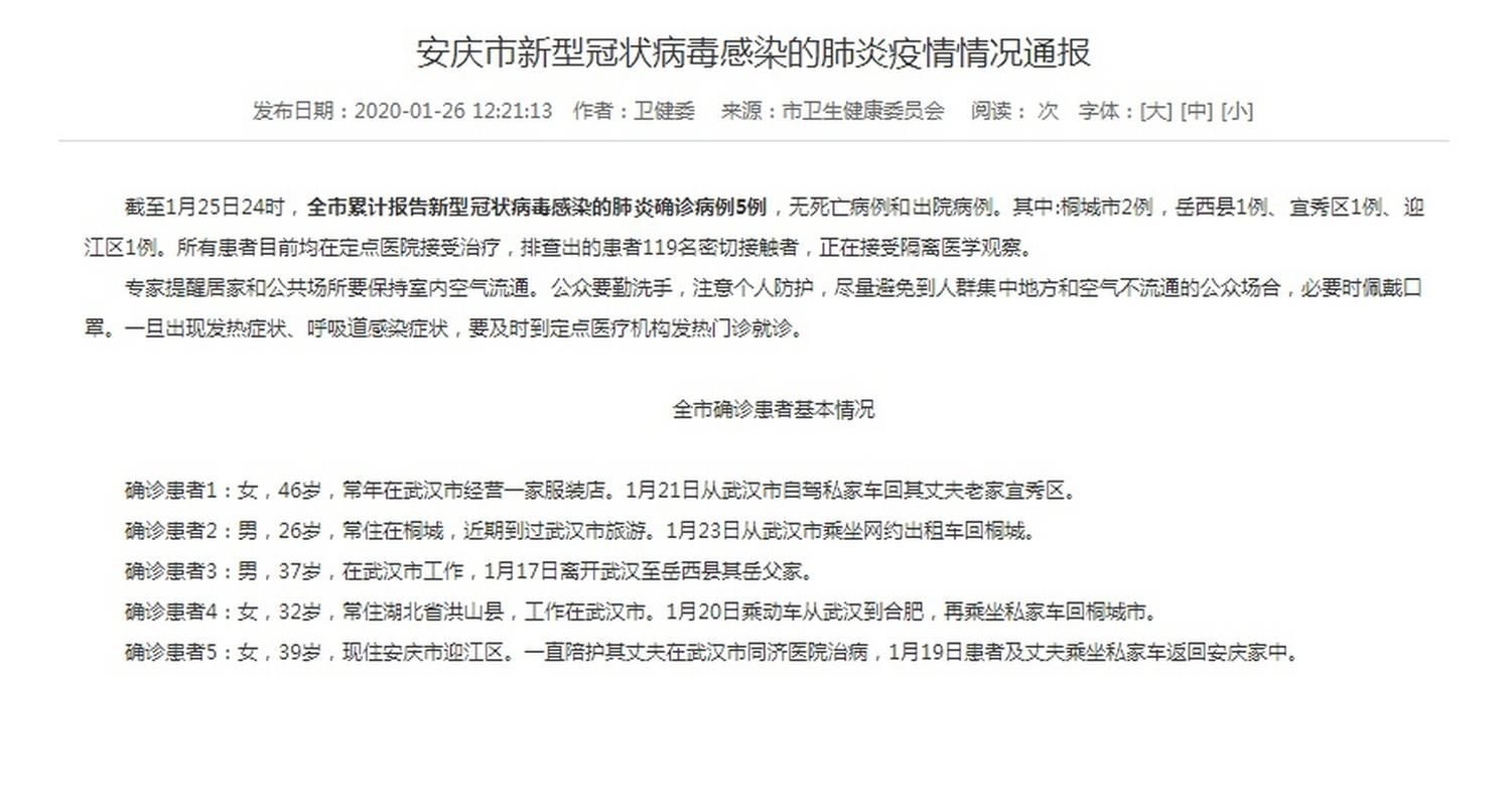  安徽省安庆市安徽安庆经济开发区疫情今日消息最新:安徽疫情最新数据消息