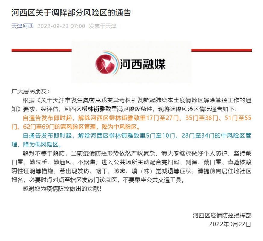 天津市河北区中高风险地区疫情(天津市疫情防控视频会)